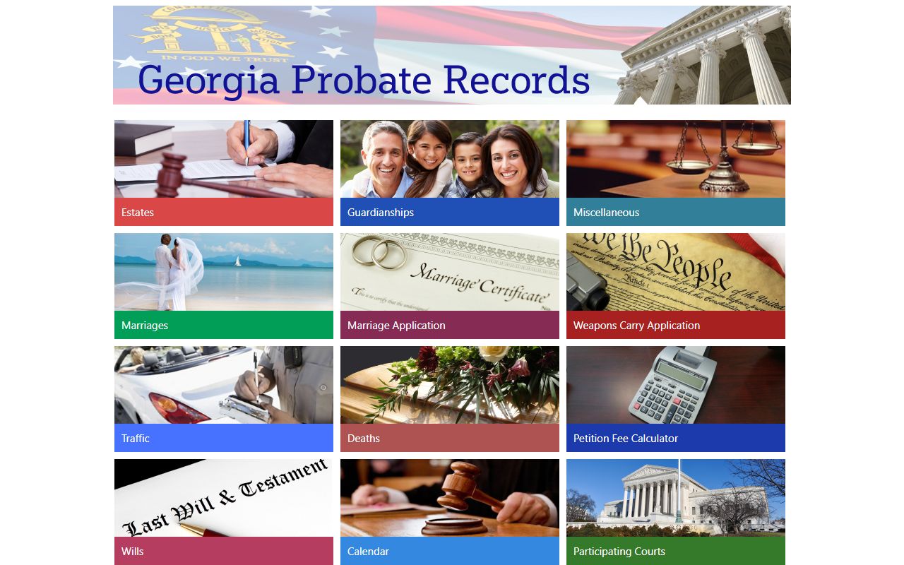 Turner County probate records through Georgia Probate Records