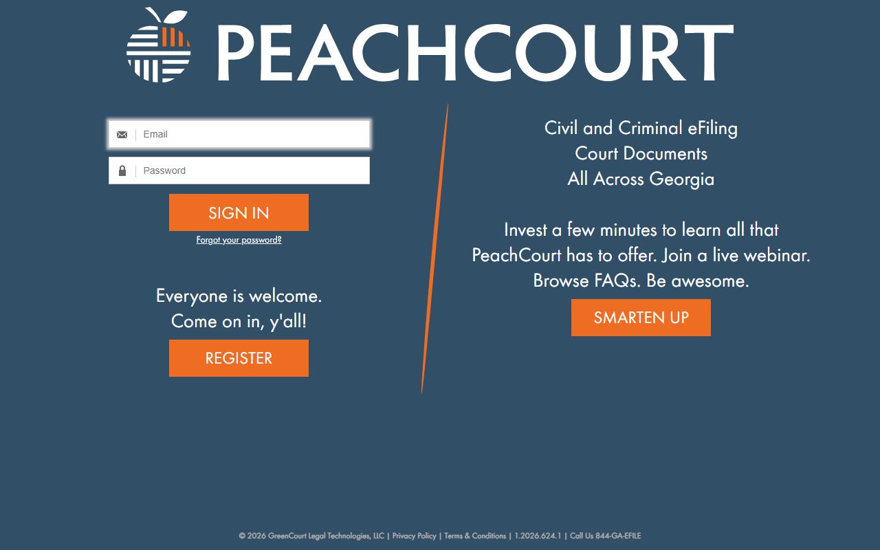 Turner County court records PeachCourt access