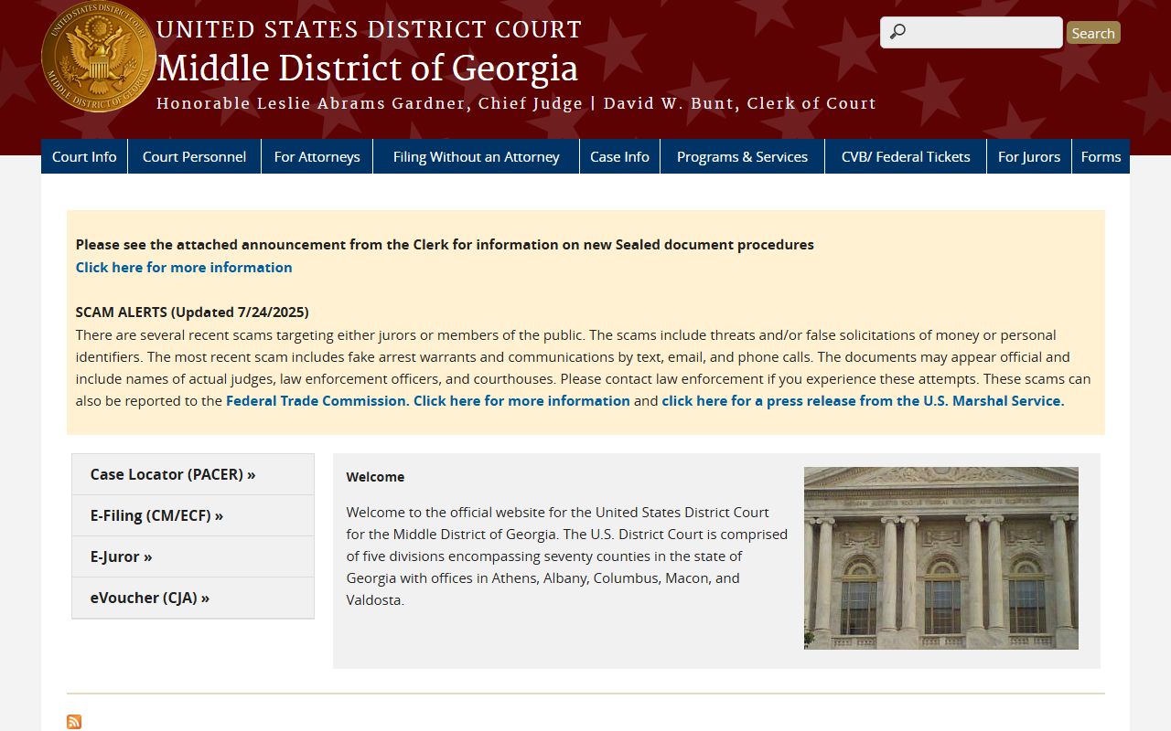 Turner County probate records federal district court distinction